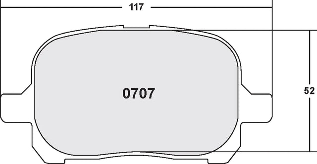 PFC 0707 Brake Pads