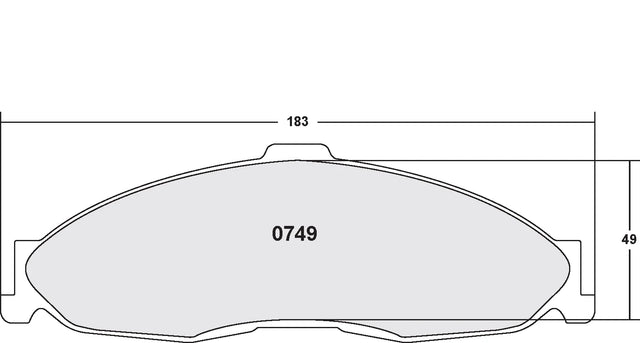 PFC 0749 Brake Pads