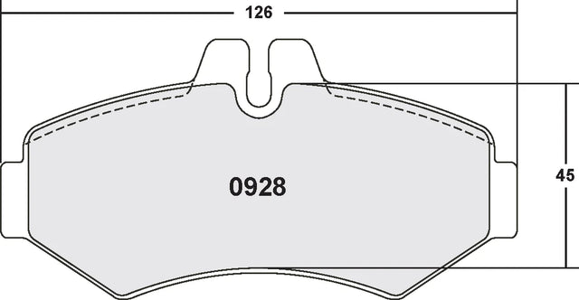 PFC 0928 Brake Pads for MERCEDES-Benz Sprinter 200 & 300 Series