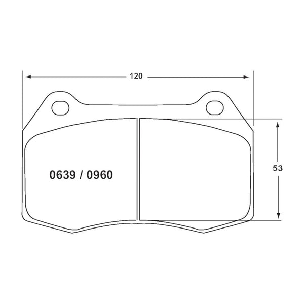 PFC 0960 Front Brake Pads for MINI Cooper Brembo R55, R56, R57 & R59