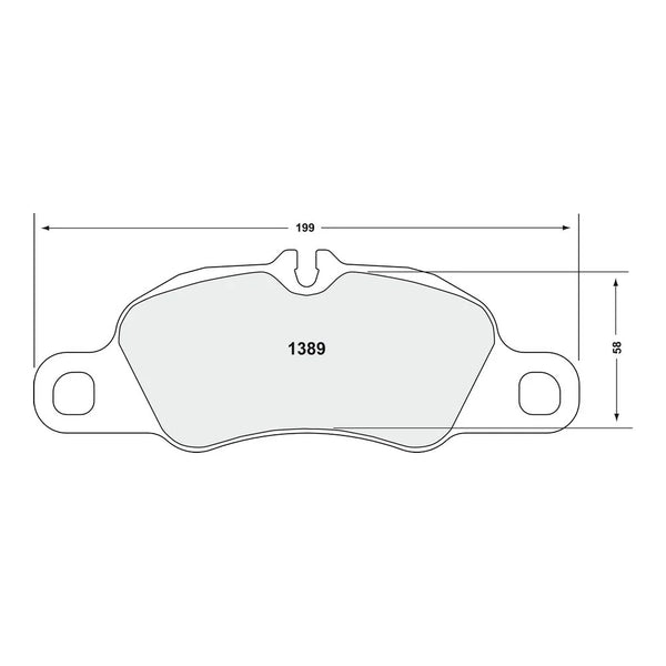 PFC 1389 Front Brake Pads