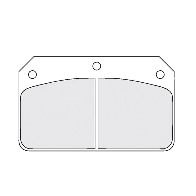 PFC 7752 Rear Brake Pads for Wilwood 4-Piston Caliper