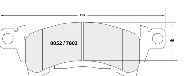 PFC brake pads