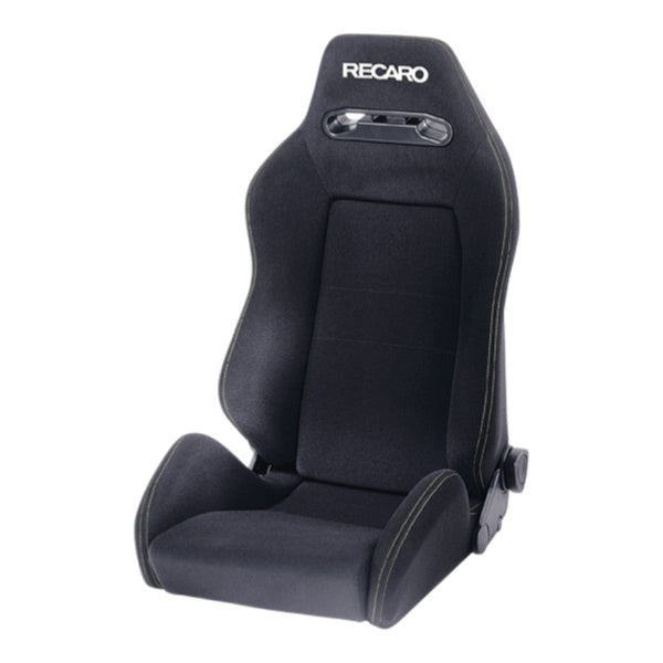 RECARO SR5-Speed Sport Seat (ABE) – Black Velour / Grey Logo