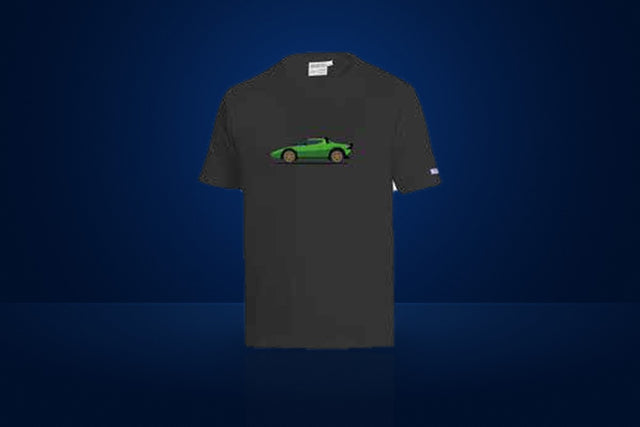 Sparco Lancia Gr.4 Stratos T-Shirt – Black / Green