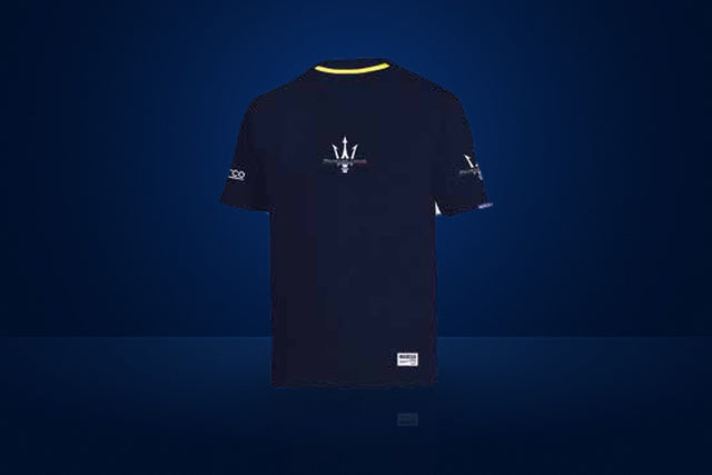 Sparco Maserati Corse T-Shirt – Navy