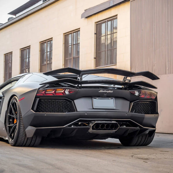 Vorsteiner Wing Zaragoza Edizione (Gloss Carbon) for Lamborghini Aventador LP700-4 2011-2017