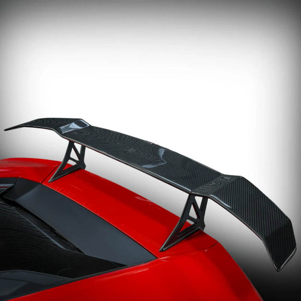 Vorsteiner Wing Blade with Aluminum Uprights Novara Edizione (Gloss Carbon) for Lamborghini Huracan LP610-4 / LP580-2