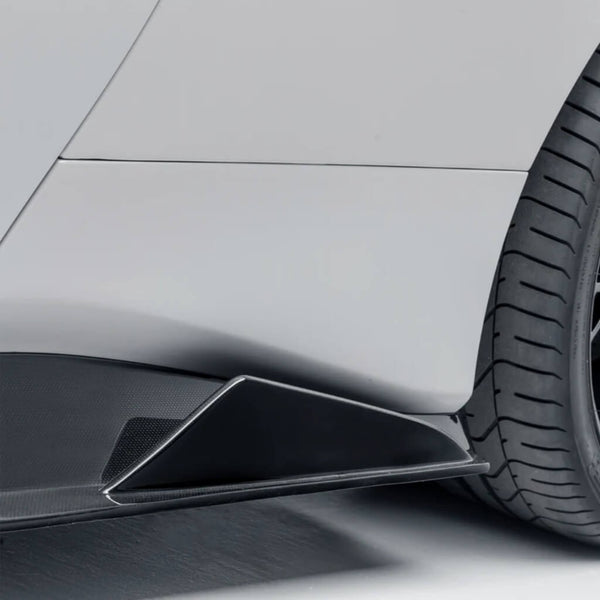 Vorsteiner Side Skirts Diavolo (Gloss Carbon) for Ferrari 488