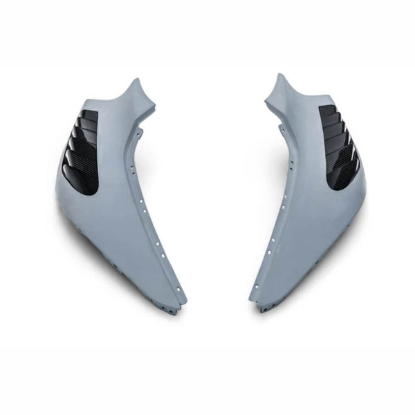 Vorsteiner Front Fenders with Integrated Vents Silverstone Edition (Gloss Carbon) for McLaren 720S Coupe 2017+