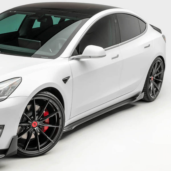 Vorsteiner Side Skirt Volta (Gloss Carbon) for Tesla Model 3 2017+