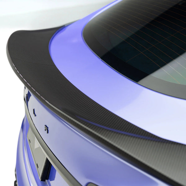 Vorsteiner Decklid Spoiler VRS (Gloss Carbon) for Tesla Model S Plaid 2023+