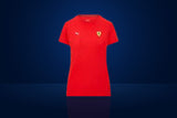 Ferrari Small Shield Women's T-Shirt – Red