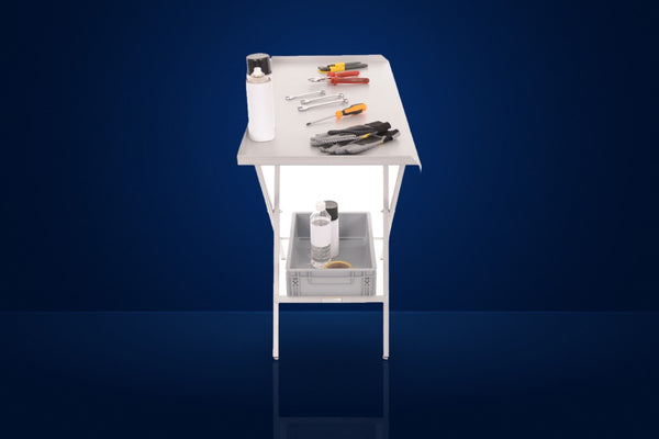 B-G Racing Folding Mechanic's Table (945 x 445 mm, Height 830 mm)