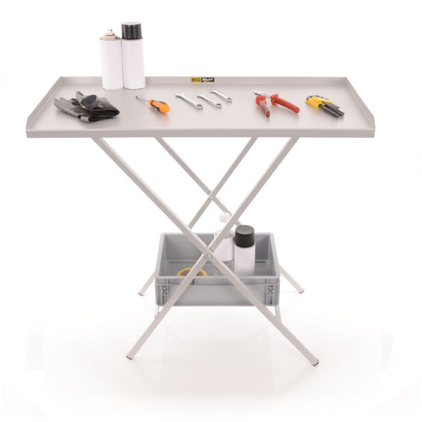 B-G Racing Folding Mechanic's Table (945 x 445 mm, Height 830 mm)