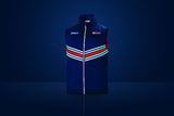 Sparco Martini Racing Striped Vest – Navy