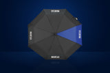 Sparco Folding Umbrella with Torch (96 cm) – Black / Blue
