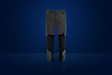 Sparco Houston Men's Trousers – Black / Red