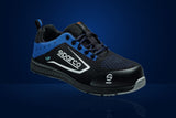 Sparco Cup Mechanic Shoes – Black / Light Blue