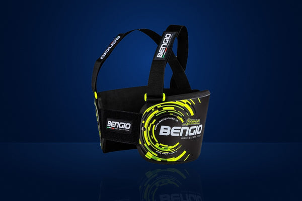 Bengio Bumper Standard Karting Rib Protector – Grey / Yellow
