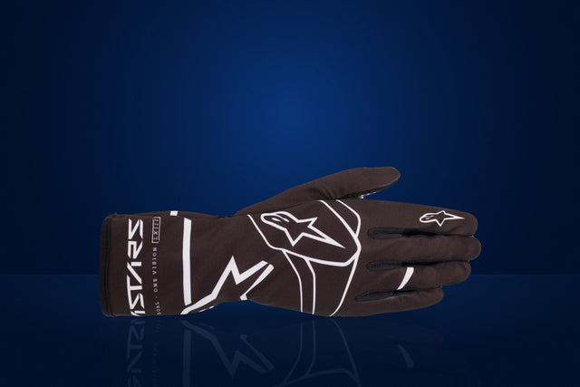 Alpinestars TECH-1 K RACE v2 Karting Gloves – Black / White