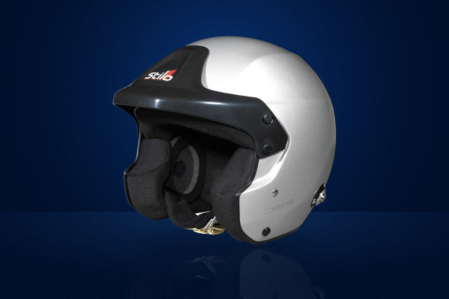 Stilo Trophy DES Jet Race Helmet (without HANS clips) – Grey