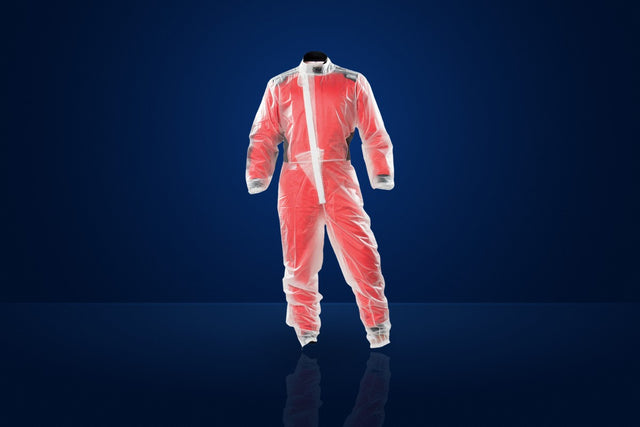 OMP Rain K Karting Rain Suit – Clear