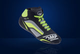 OMP KS-3 Karting Shoes (2019 MY) – Anthracite / White / Fluo Yellow
