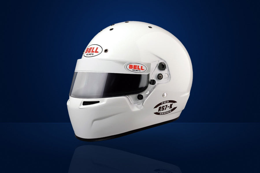 Bell RS7-K Karting Helmet – White
