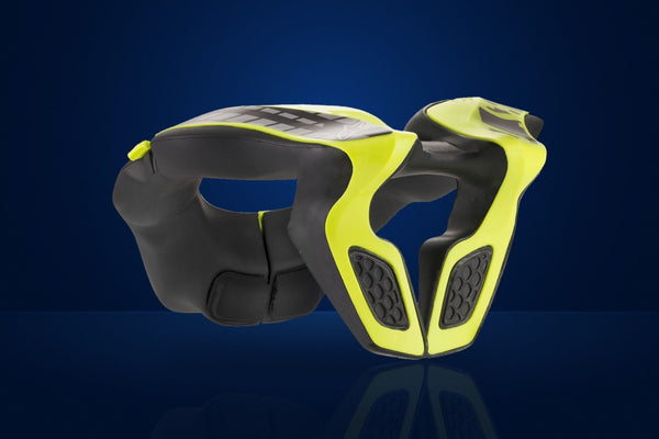 Alpinestars Kids Karting Neck Protector – Black / Yellow