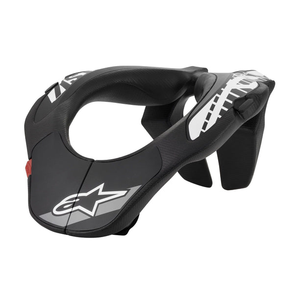 Alpinestars Kids Karting Neck Protector – Black / White