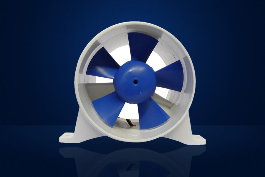 Demon Tweeks In-Line Blower Fan (130 mm Long)