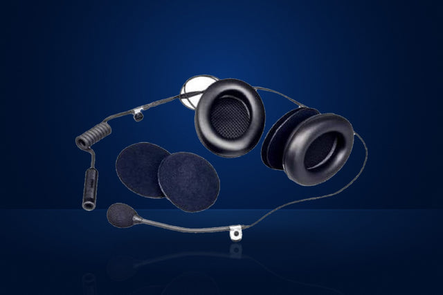 Stilo Open-Face Helmet Headset (WRC) with Noise-Insulating Cushions