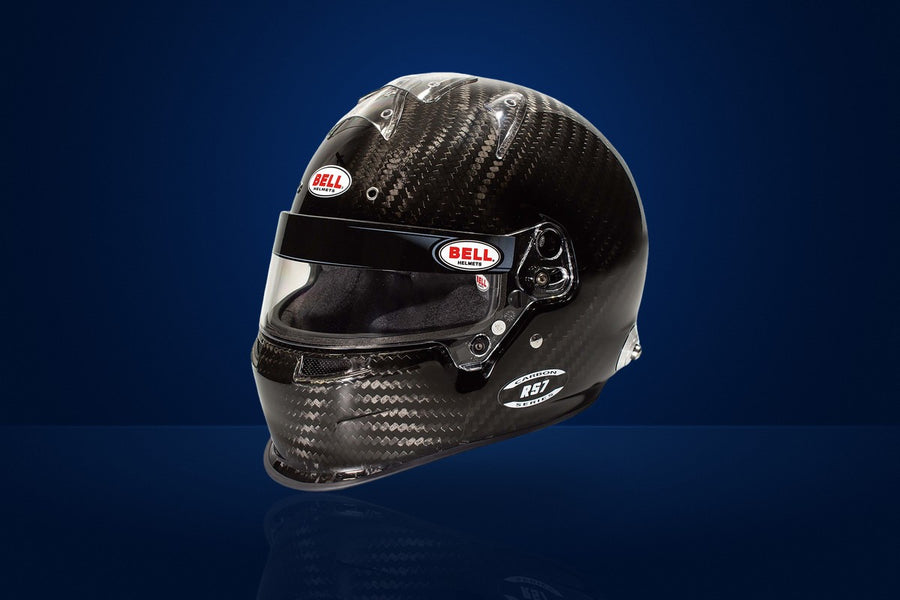 Bell RS7 Carbon Duckbill Race Helmet (with HANS clips) – Carbon