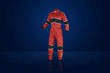 OMP Blast 2 Mechanic Suit – Red / Black / White
