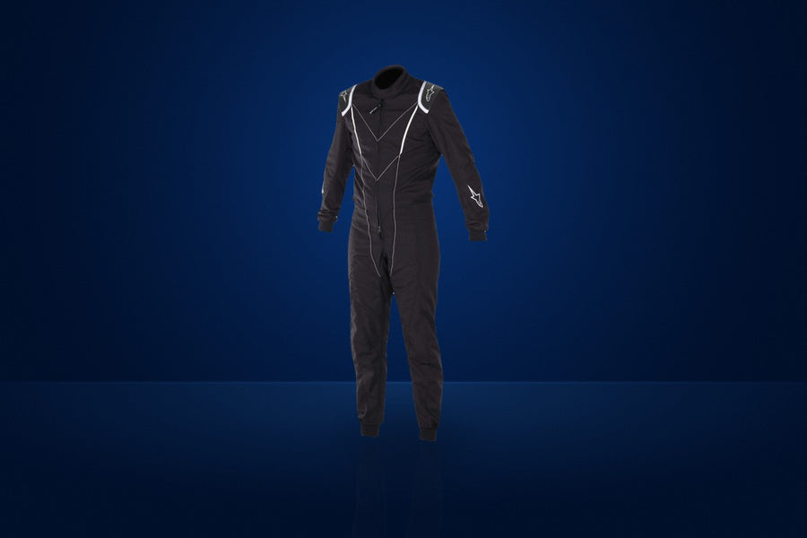 Alpinestars Super KMX-1 Karting Suit – Black / White