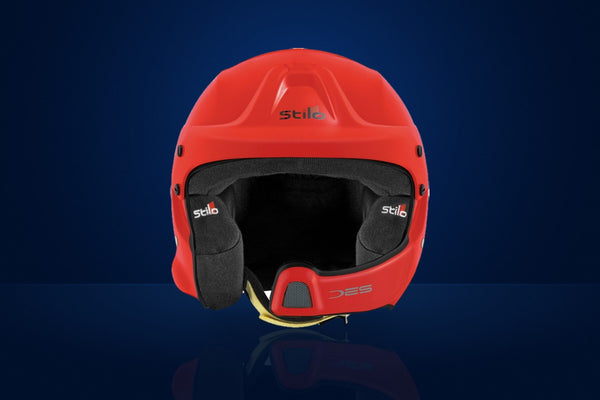 Stilo WRC DES Offshore Powerboat Racing Helmet (WRC headset, without HANS clips) – Orange