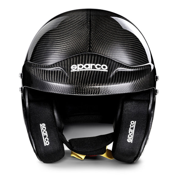 Sparco Sky RJ-7 / RJ-7i Carbon Open-Face Race Helmet (with HANS clips) – Carbon