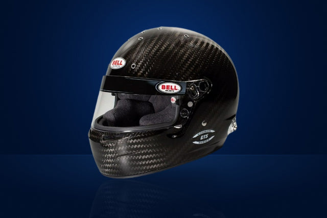 Bell GT5 Carbon Race Helmet (with HANS clips) – Carbon