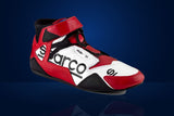 Sparco Apex RB-7 Racing Shoes – White / Red