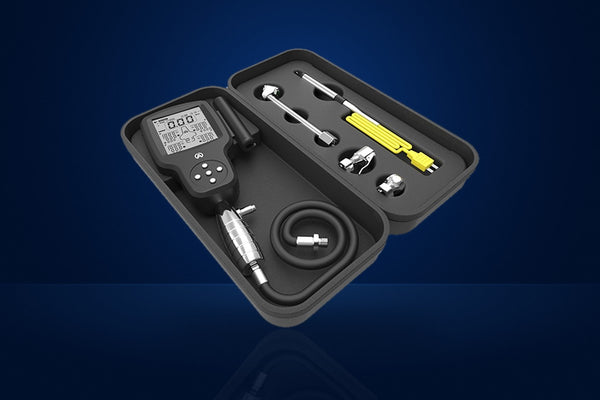 Alfano Digital Tyre Pressure Gauge (0-6 bar) with Pyrometer