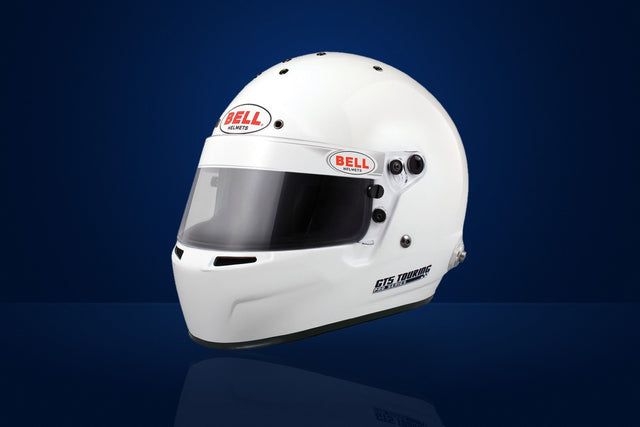 Bell GT5 Touring Race Helmet (with HANS clips) – White