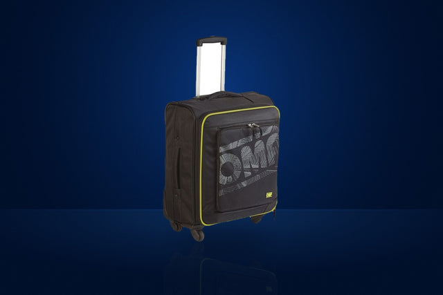 OMP Cabin Trolley Suitcase, 55 x 40 x 20 cm – Black