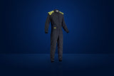 OMP First-S Race Suit (2019 MY) – Anthracite / Fluo Yellow