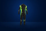 Sparco Futura Race Suit – Black / Fluo Green