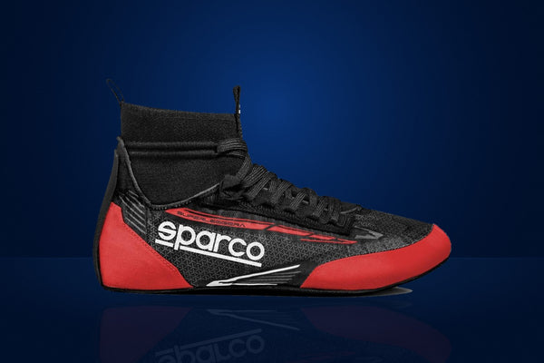 Sparco Superleggera Racing Shoes – Black / Red