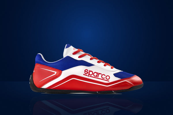 Sparco S-Pole Casual Shoes – Red / White / Blue
