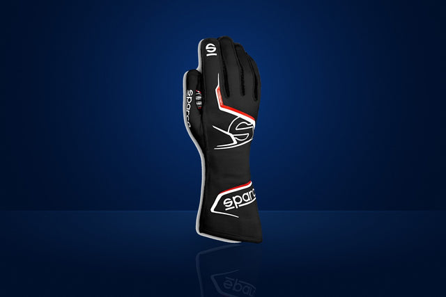 Sparco Arrow Racing Gloves – Black / Red