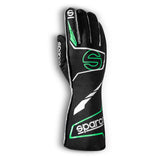 Sparco Futura Racing Gloves – Black / Fluo Green