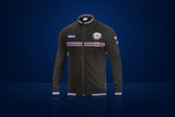 Sparco Martini Racing Zip-Up Sweatshirt – Black